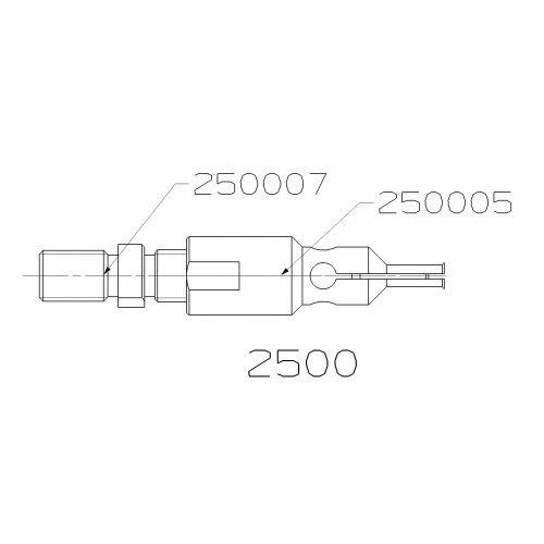 EXTRACTOR DE PINZA INTERIOR FORZA SERIE 2500
